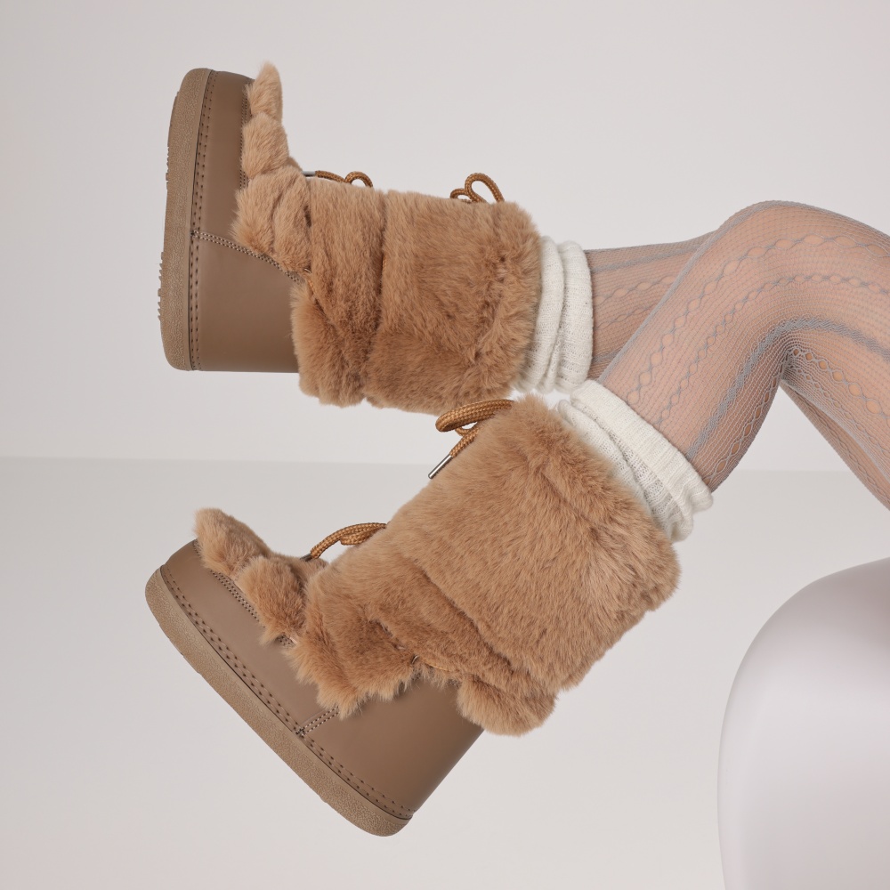 Kadınlar İçin Tüylü Botlar Yuv - Espadrille Slip On incelemesi ve fiyatı