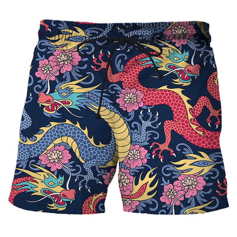 Erkekler için çin ejderha 3d b - Trunks Board Surf incelemesi ve fiyatı