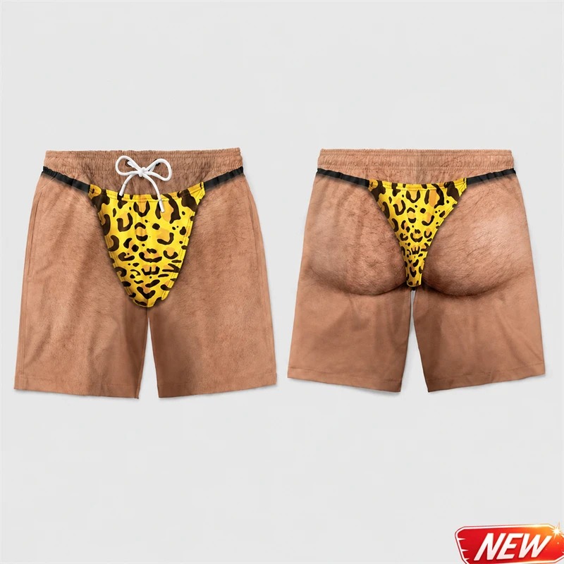 Komik Erkekler 3D Baskı Leopar - Trunks Board Surf incelemesi ve fiyatı