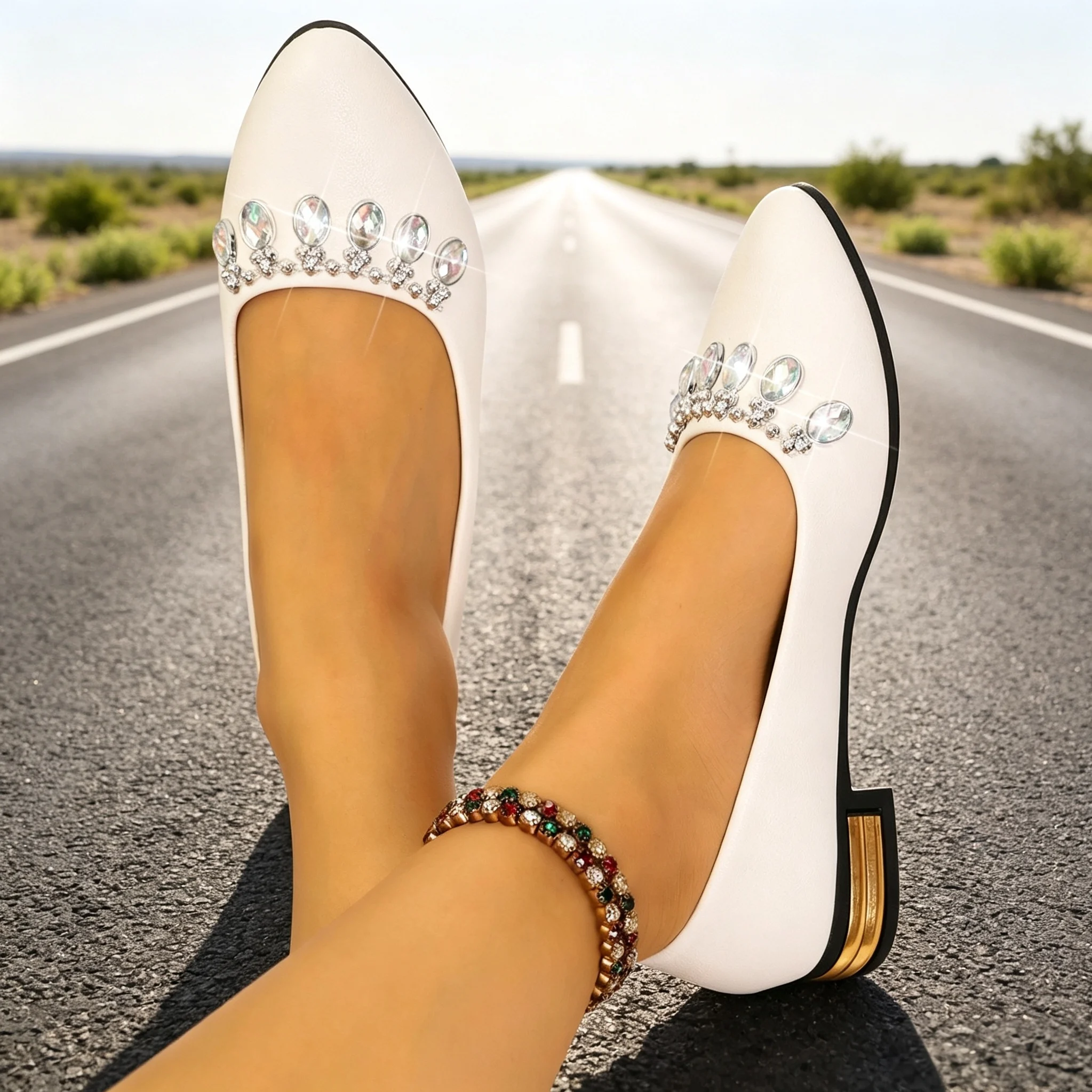 Kadın Düz Ayakkabılar Sivri Bu - Espadrille Slip On incelemesi ve fiyatı