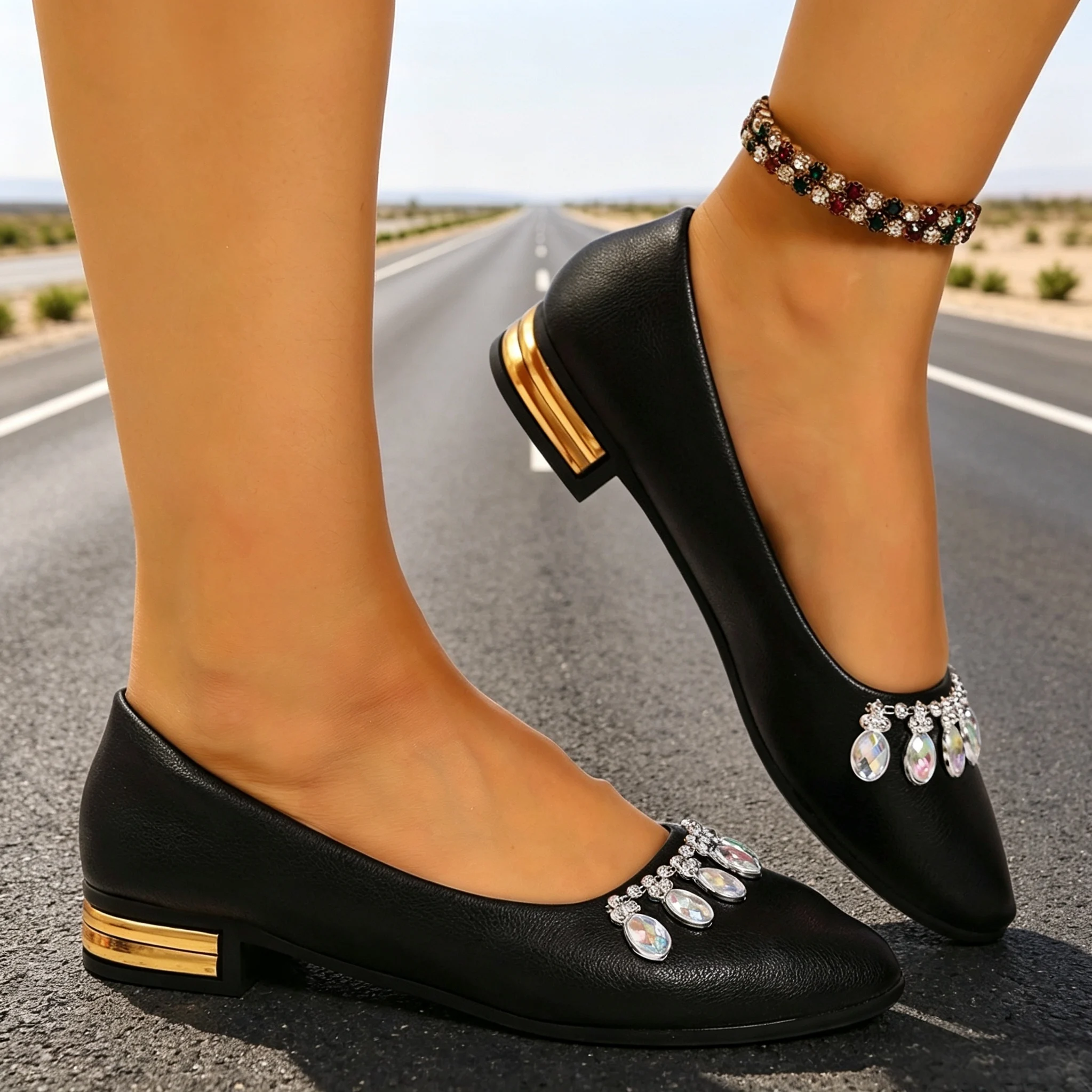 Kadın Düz Ayakkabılar Sivri Bu - Espadrille Slip On incelemesi ve fiyatı