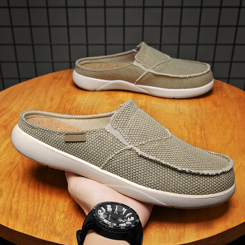 Erkekler İçin Kanvas Yarım Aya - Espadrille Slip On incelemesi ve fiyatı
